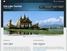 Tablet Screenshot of inlelaketourism.com